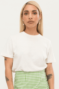 HEW Clothing Womens Organic Hemp T-Shirt White