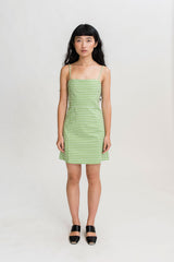 HEW 90's Dress in Green Gingham