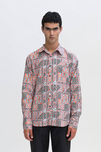 Long Sleeve Shirt in Jaque Mate Print