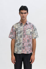 Short Sleeve Shirt in Jaque Mate Mix Print