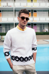 HEW Clothing White Sweater