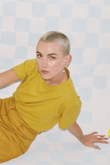HEW Clothing Organic Hemp T-shirt in Mustard 
