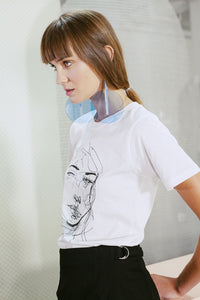 HEW X KAT Flight Face T-Shirt 